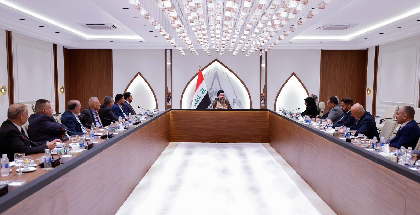 الحكيم يبحث مع ممثلي المكاتب السياسية لقوى الاطار التنسيقي المستجدات  السياسية في العراق والمنطقة